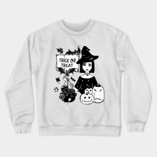 Trick or Treat - Halloween Crewneck Sweatshirt